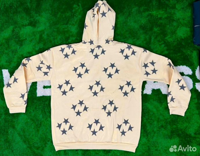 Худи на молнии lime type y2k star