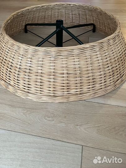 Плетеная юбка для елки