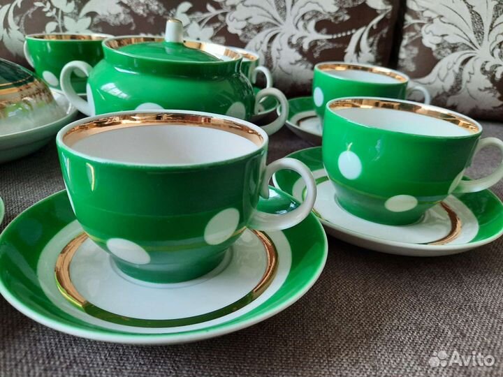 Чайные пары Сахарница Масленка