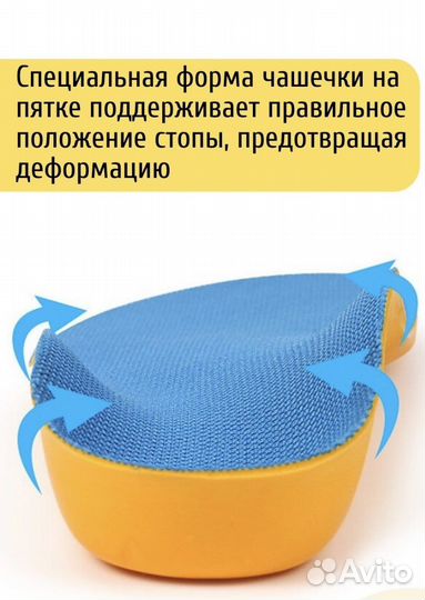 Ортопедические стельки 22,5