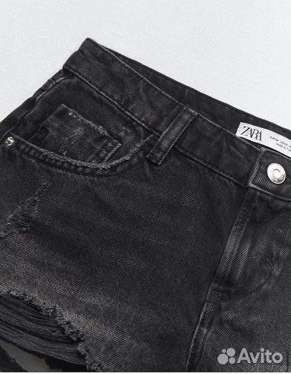 Джинсовые шорты zara