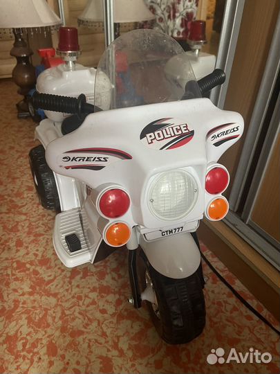 Детский электро мотоцикл