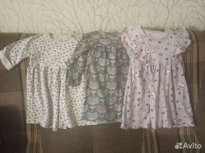 Вещи пакетом на девочку 92