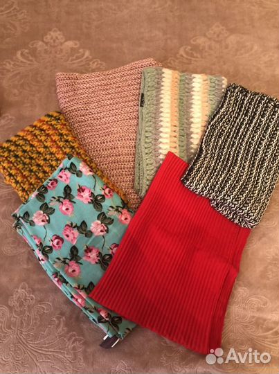 Женские снуды и шапки