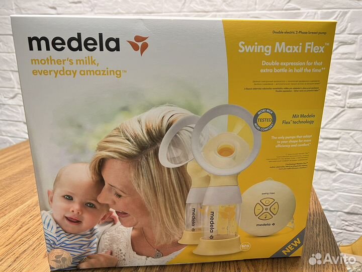 Молокоотсос электрический Medela swing maxi flex