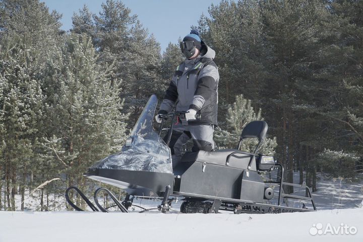 Мотобуксировщик Бурлак-М Егерь Centro M 15 л.с