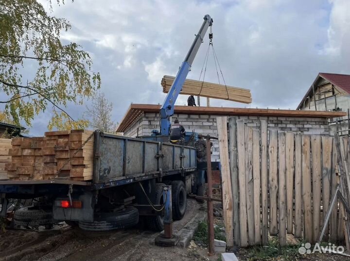 Брус обрезной любые размеры поставка