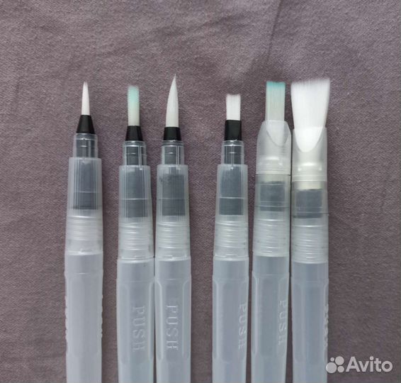 Набор кистей с резервуаром 6 шт