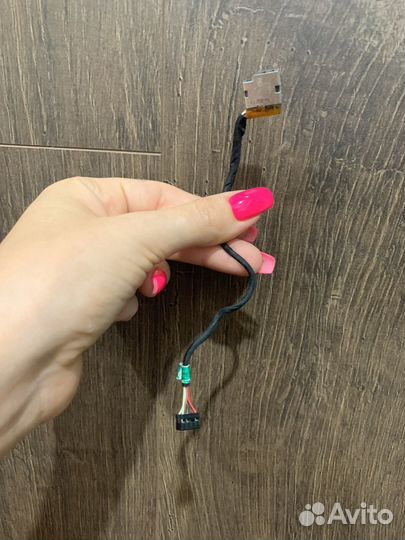 Разъем питания для ноутбука HP Pavilion 15-E, 17-E