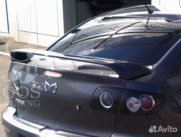 Спойлер Sport на Мазда 3 седан