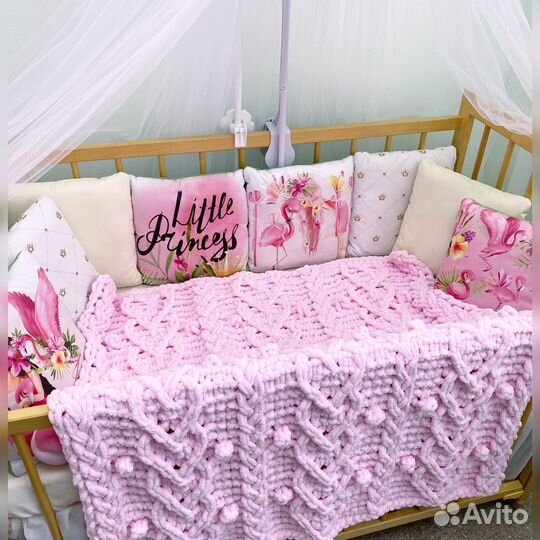 Бортики в детскую кроватку новые