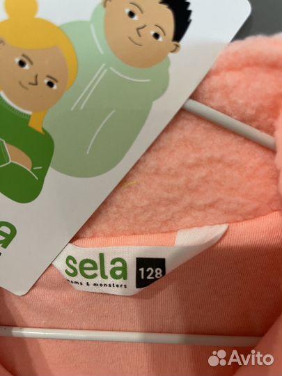 Толстовка sela новая 128 р. для девочки