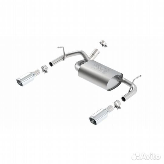 Выхлопная система Borla для jeep Wrangler 12-18