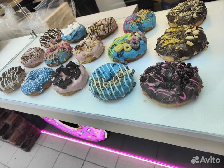 Готовый бизнес, выпечка, напитки Donut City