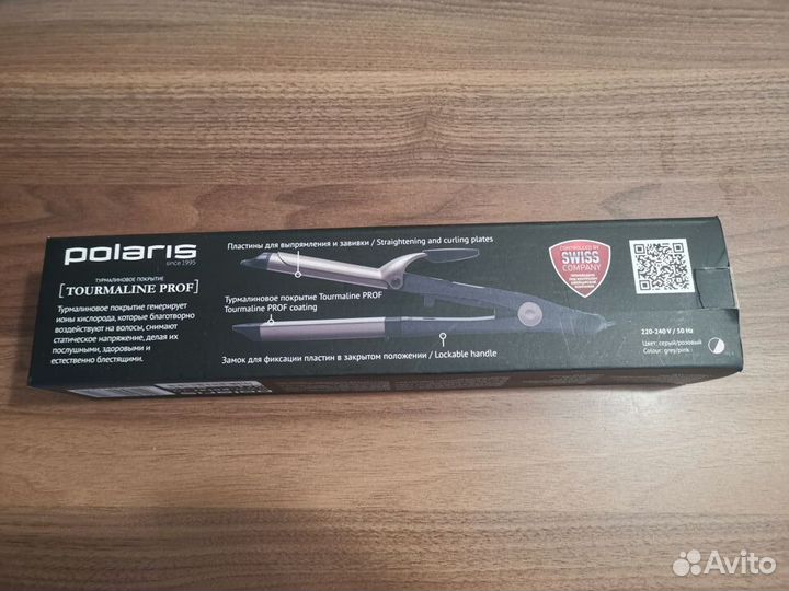 Щипцы (плойка) для волос Polaris 3010 KTi