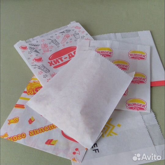 Бумажные пакеты под Картофель Фри