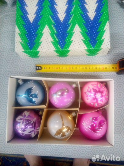 Елочные игрушки СССР