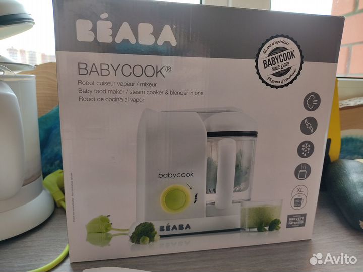 Пароварка блендер beaba babycook