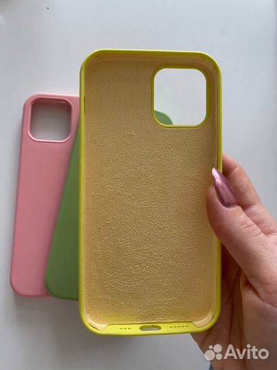 Чехлы силиконовые на iPhone оригинал