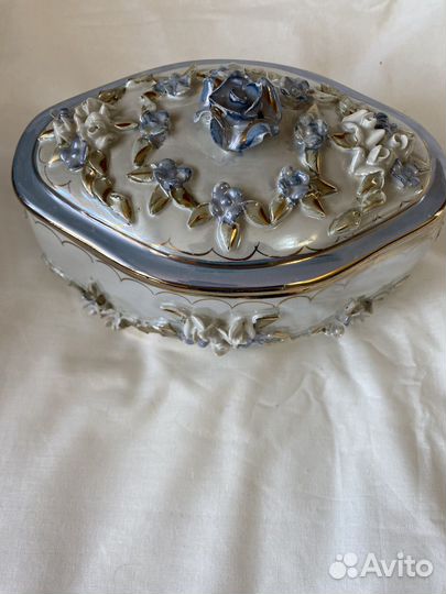 Фарфоровая шкатулка СССР