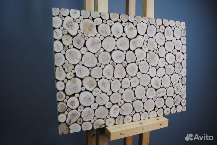 Панно из можжевельника