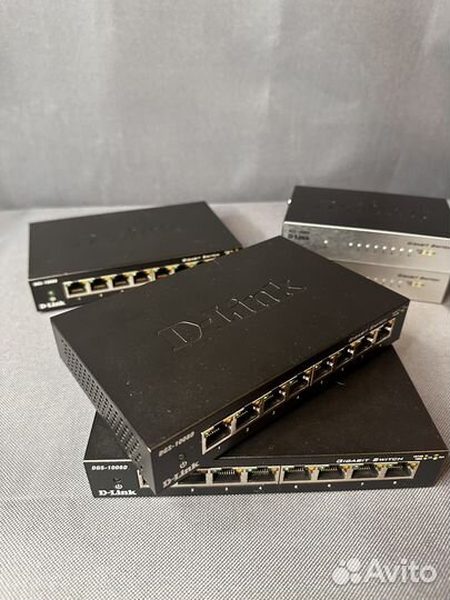 Коммутатор D-Link DGS-1008D 10/100/1000 Гбит