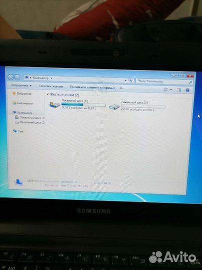 Ноутбук samsung