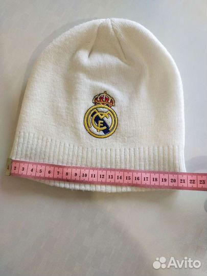 Шапка для мальчика 8-9 лет реал Мадрид