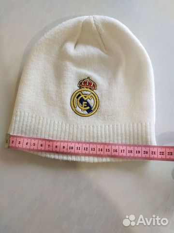 Шапка для мальчика 8-9 лет реал Мадрид
