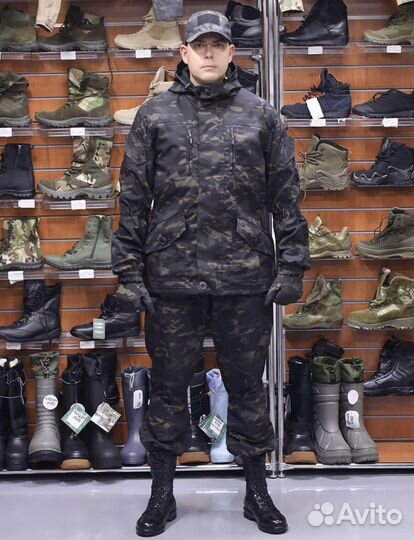 Костюм Горка 5 летний, Чёрный Нато-2