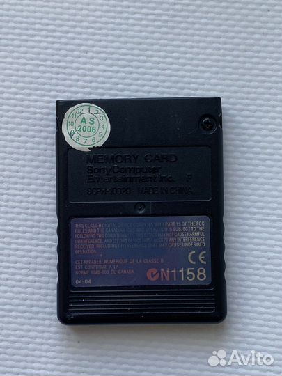 Карта памяти для Sony PS2