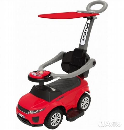 Детская каталка Baby Care Sport Car 614W NEW красн