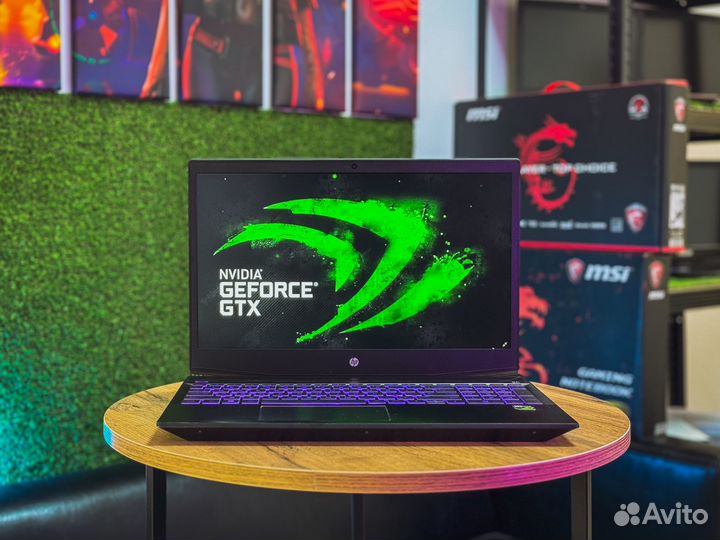 Ноутбук HP Pavillion Gaming: i7 + GeForce GTX 1050