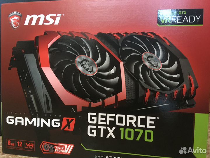 MSI GTX 1070 Gaming X