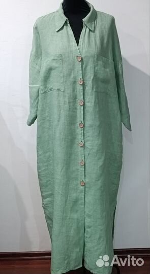 Платье льняное, Италия