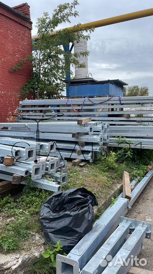 Опоры освещения оцинкованные