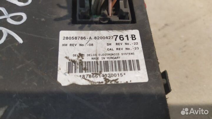 Блок комфорта Renault Espace IV 2006