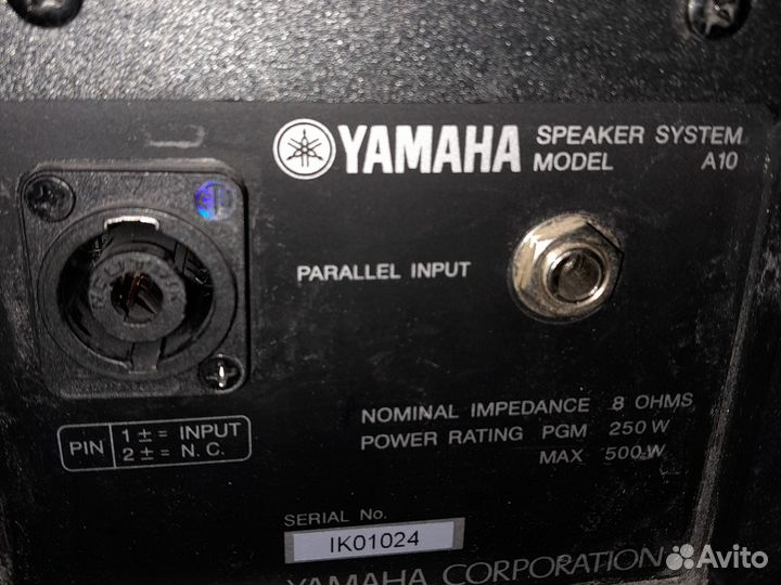 Акустика колонки yamaha