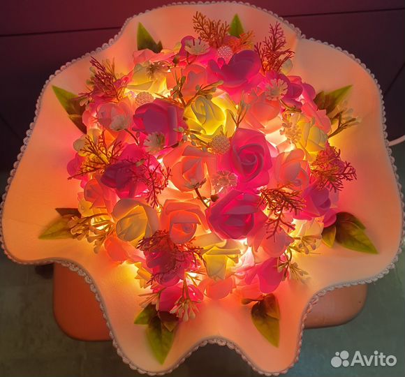 Ночник из фоамирана подарок на заказ