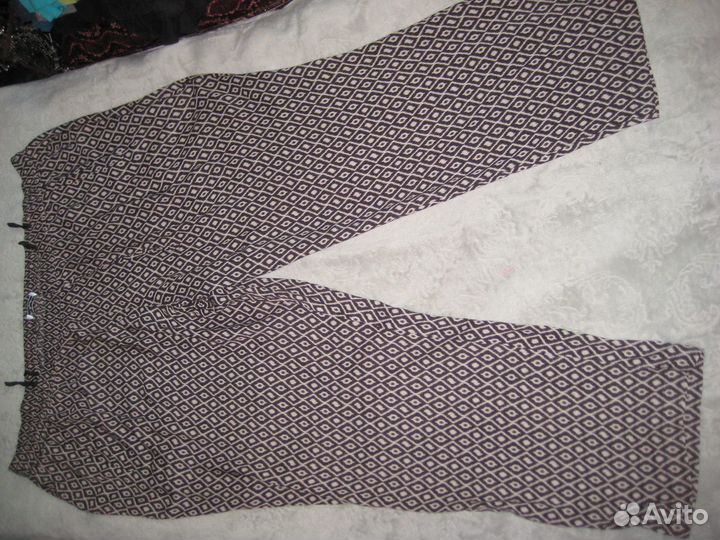 Шикарные шаровары Ulla Popken Германия р. 68 виско