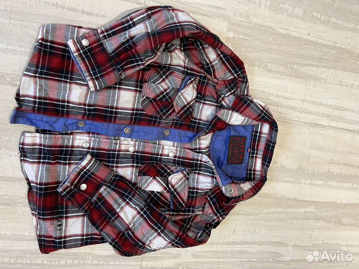 Джинсовая рубашка для девочки