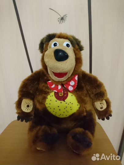 Игрушка-проектор Медведь из мульта Маша Медведь