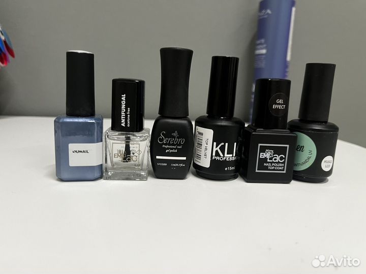 Лаки, гель лаки для маникюра и тп