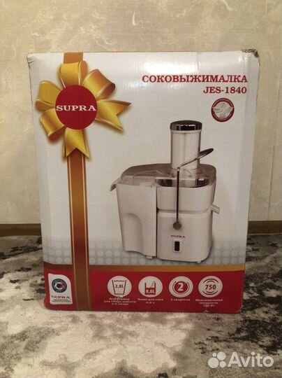 Соковыжималка Supra. Новая