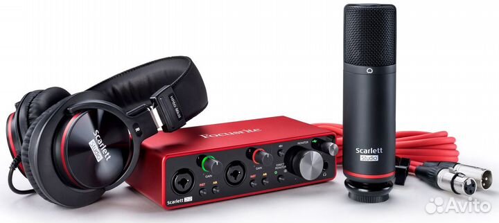 Focusrite Scarlett 2i2 Studio 3rd Gen