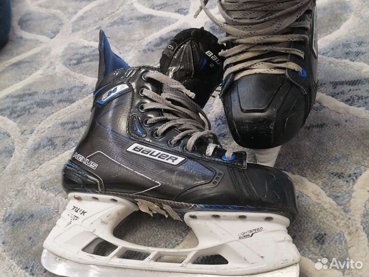 Хоккейные коньки bauer 39 размер