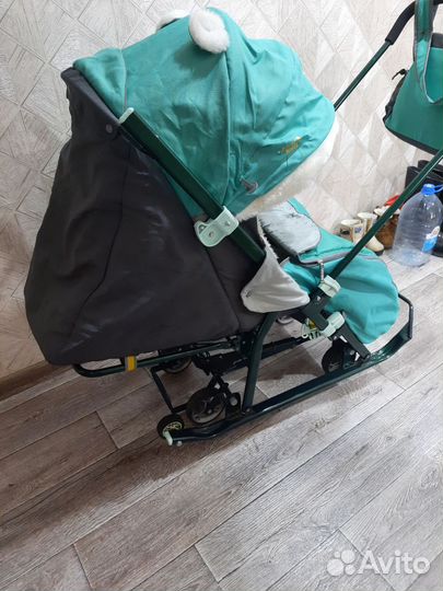 Санки коляска ника 7 2