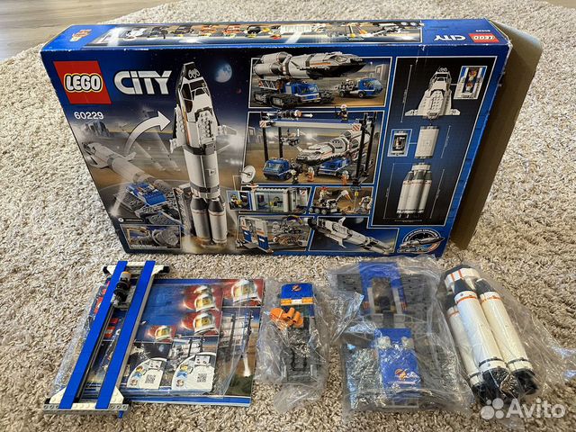 Lego City 60229 Космос + 60224 Ремонт спутника