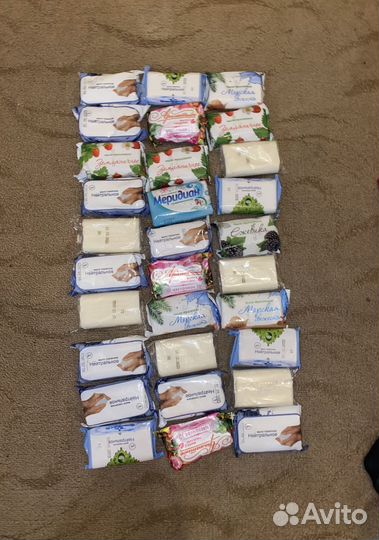 Мыло в ассортименте