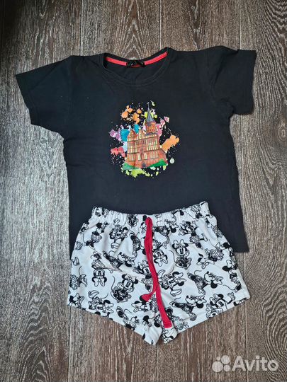 Пуховик и вещи для девочки 128-140